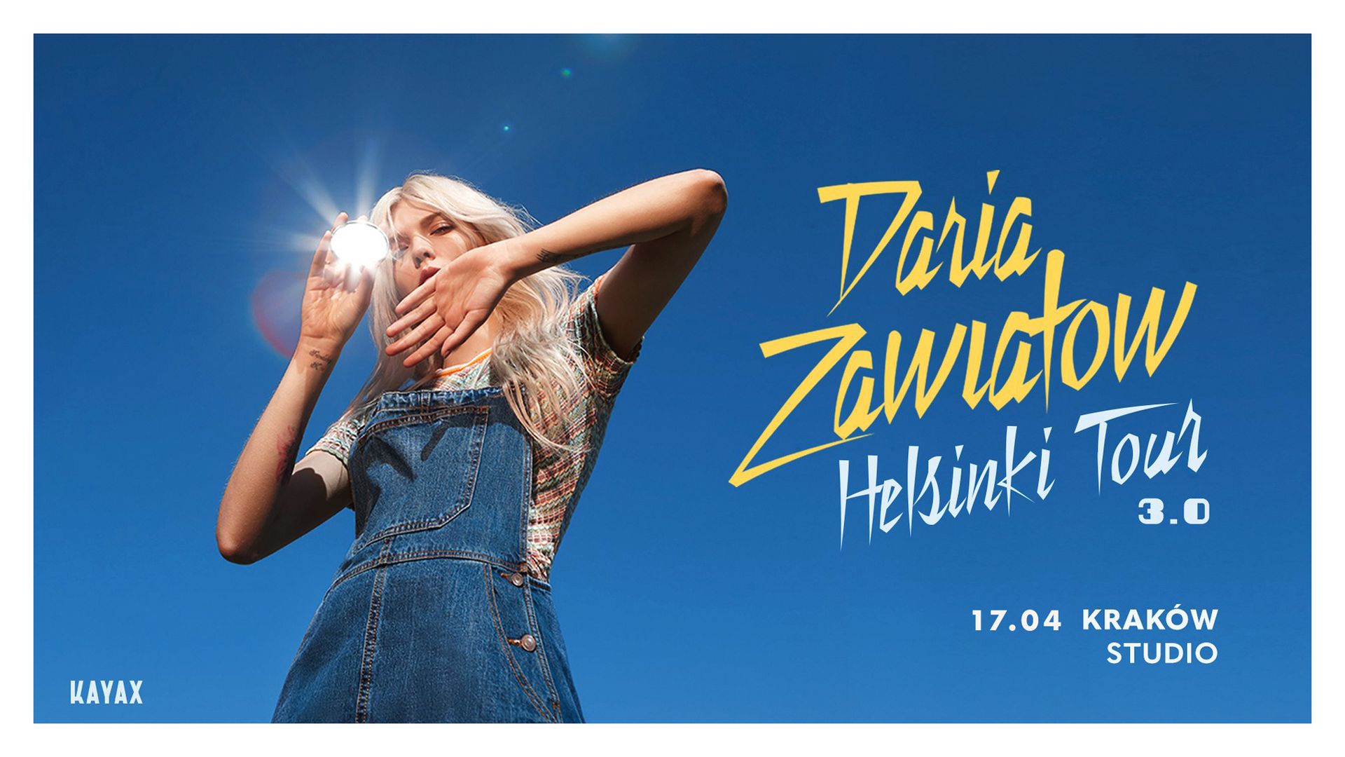 Bilety kolekcjonerskie - Daria Zawiałow - Helsinki Tour 3.0