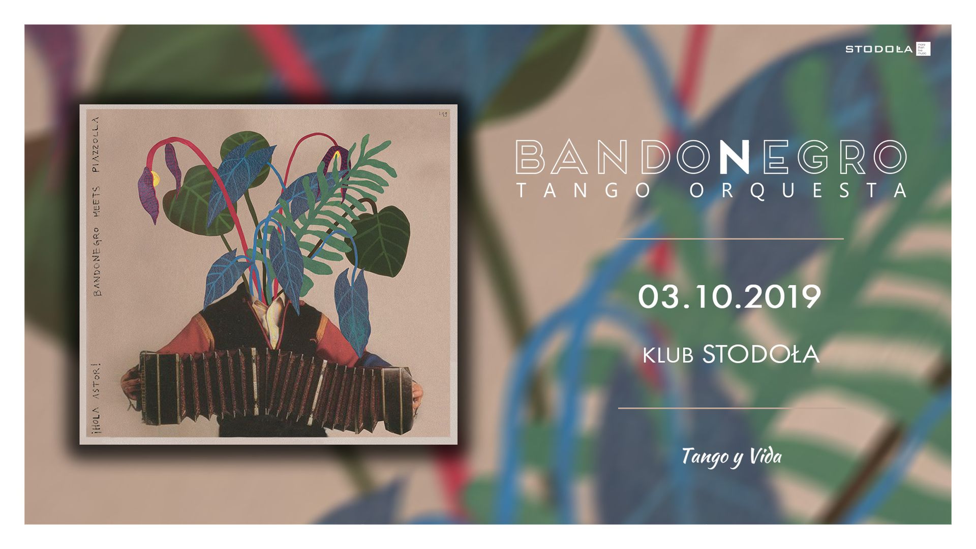Bilety kolekcjonerskie - Bandonegro Tango Orquesta
