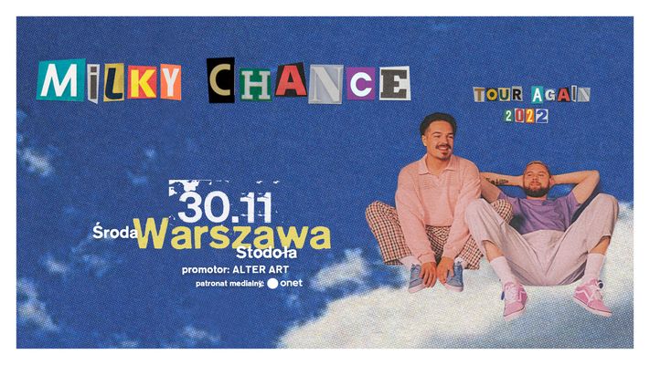 Bilety kolekcjonerskie - Milky Chance