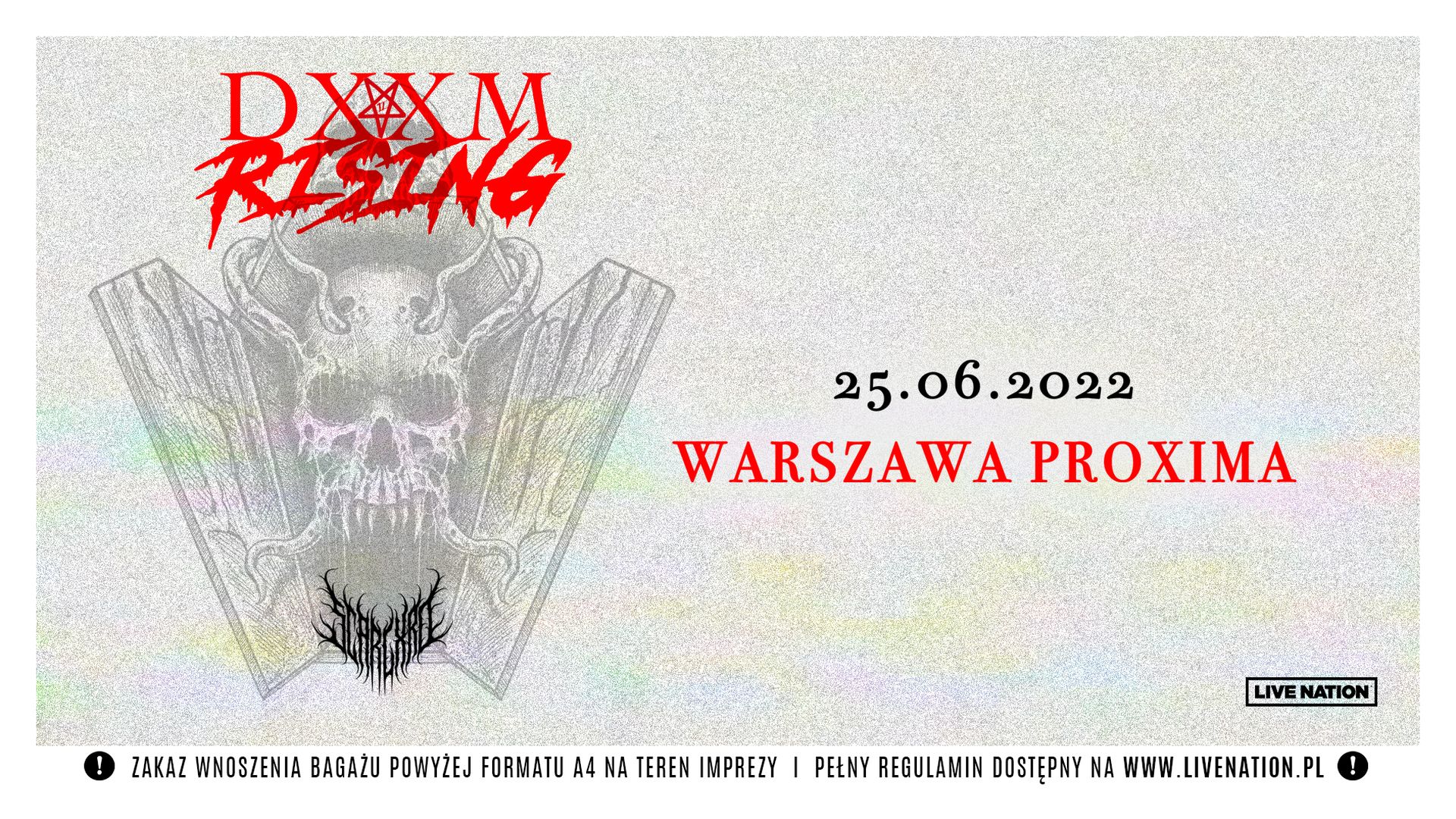 Bilety kolekcjonerskie - SCARLXRD